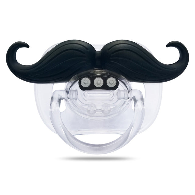 Funny Mustache Baby Pacifier