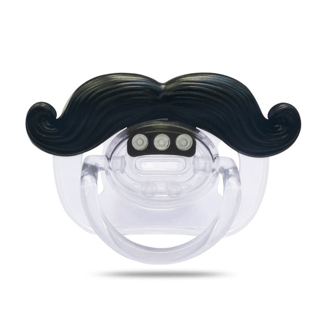 Funny Mustache Baby Pacifier