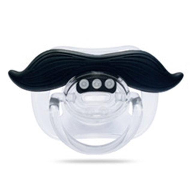 Funny Mustache Baby Pacifier