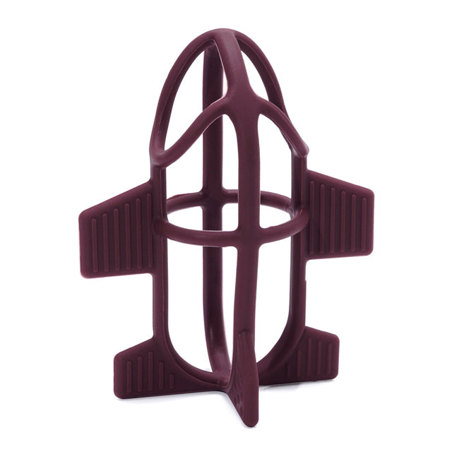 car and train shaped non-toxic silicon teether